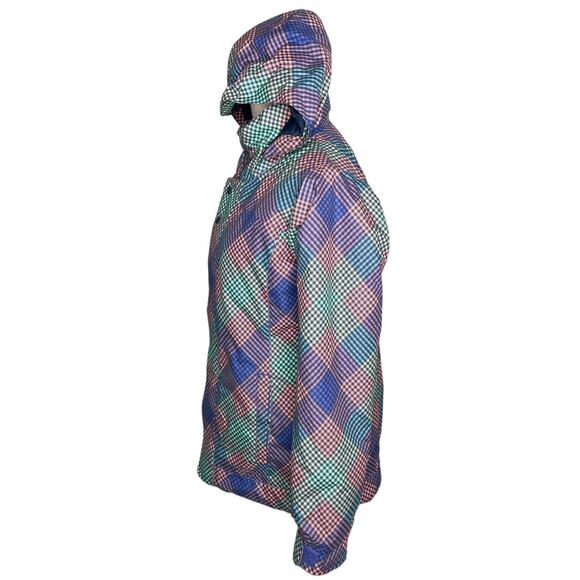 Burton Dryride Elodie diamond check plaid ski snowboard jacket coat size XL (18) - Picture 3 of 9